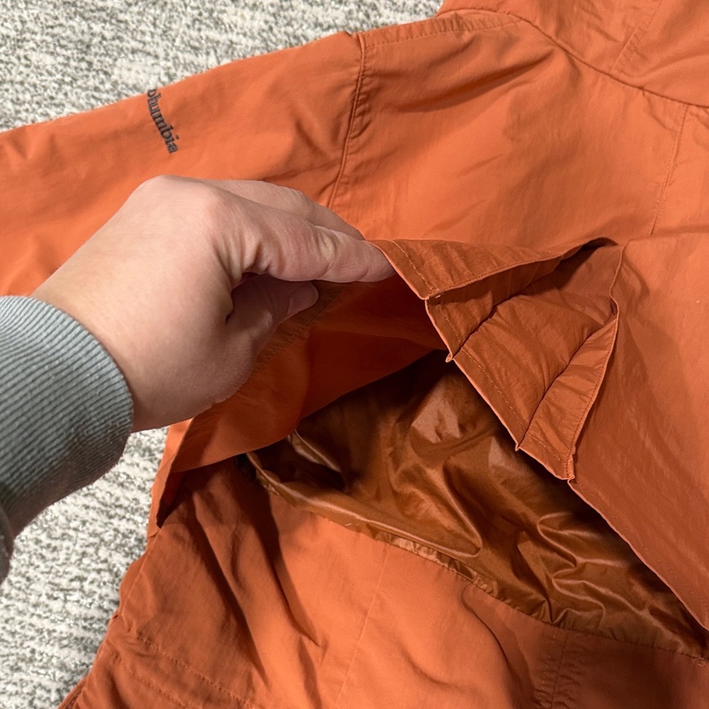 Columbia Women's Orange Utility Jacket - Picture 9 of 10